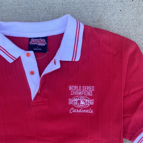 2006 Stitches STL Cardinals Polo - Picture 1 of 2